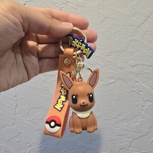 Evee Pokemon‎ Keychain